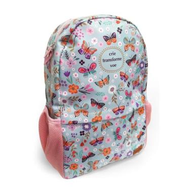 Imagem de Fina Ideia - Mochila Borboletas no jardim