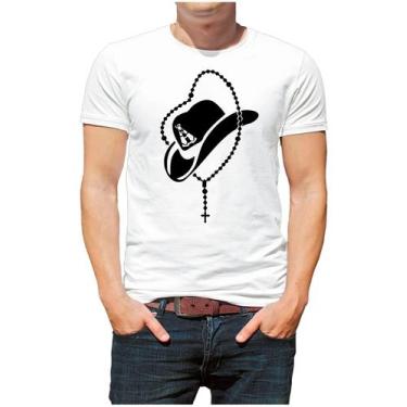 Imagem de Camiseta camisa chapéu nossa senhora Aparecida - Dogs, Branco, M