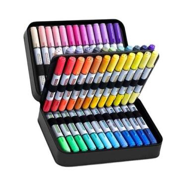 Imagem de Estojo Organizador De Canetas Marcadoras Com 24/36/48/60 Compartimento