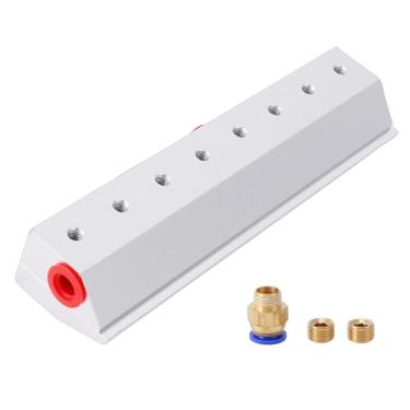 Imagem de Luocute Lâmina de Sopro de Ar, Soprador de Lâmina de Ar Industrial de Liga de Alumínio de 200 Mm Com Interface Roscada de 1/4 de Polegada, para Remoção de Poeira e água e Limpeza da