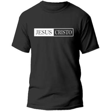 Imagem de Camiseta camisa masculina jesus Cristo moda gospel cristã barato - Dog