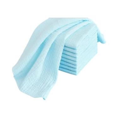 Imagem de Fraldas De Gaze Para Bebês Recém-Nascidos 5pcs 100% Algodão Laváveis M