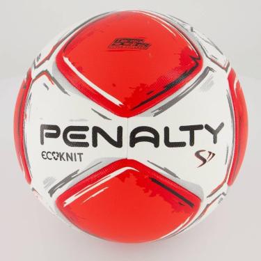 Imagem de Bola Penalty S11 Ecoknit XXIV Society Vermelha-Unissex