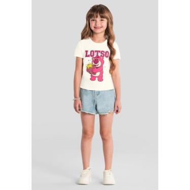 Imagem de Blusa infantil menina do Lotso com brilho Brandili-Feminino