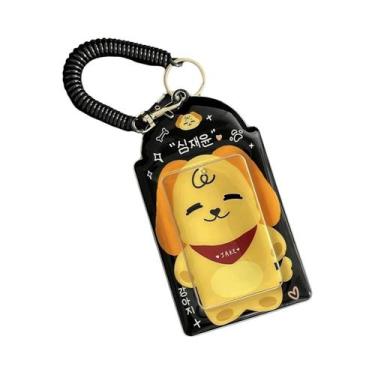 Imagem de Chaveiro Porta-Cards De Ídolos K-Pop De Animais Fofos Para Cartões De 