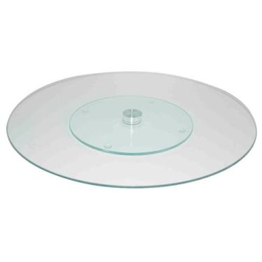Imagem de Tábua para Frios Giratória de Vidro Transparente 30CM - Wincy Casa, 45