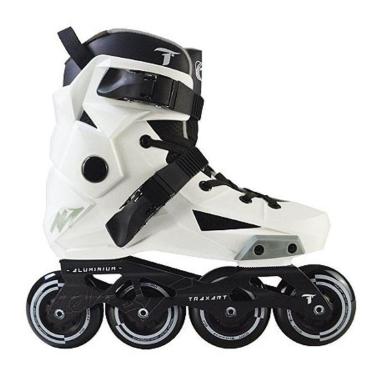 Imagem de Patins Traxart Revolt Branco - 80mm Abec 9-Unissex