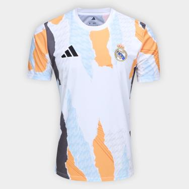 Imagem de Camisa Real Madrid 25/26 Pré Jogo Adidas Masculina-Masculino
