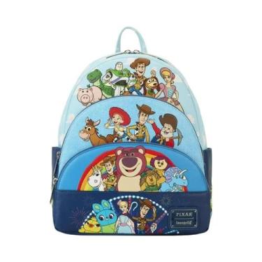 Imagem de Conjunto de mini mochila e carteira de lantejoulas Alien Toy Story - B