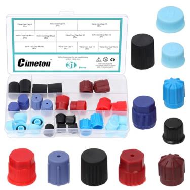 Imagem de Cimeton Tampas de substituição de válvula de ar condicionado de vedação de ar automotivo para carro (77)