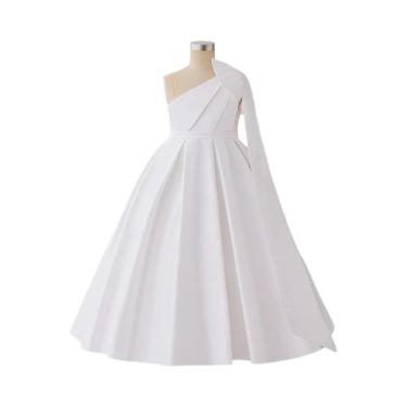 Imagem de Vestido Elegante Com Laço Para Meninas, Vestido De Festa Para Damas De