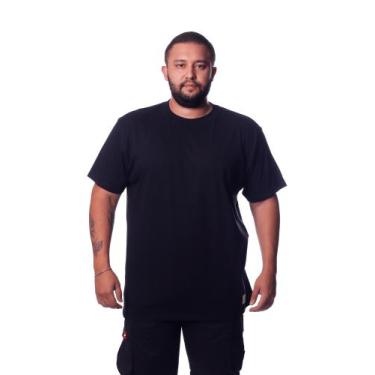 Imagem de Camiseta Plus Size Bali Hai Mountain, Preto, G2