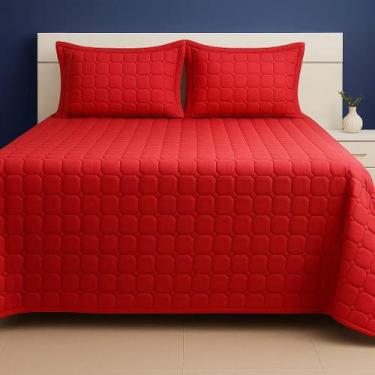 Imagem de Protetor Colchão Impermeável King Matelado - Casa Fernando, Vermelho