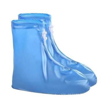 Imagem de Capas De Borracha De Silicone Impermeáveis Para Botas De Chuva Para Cr