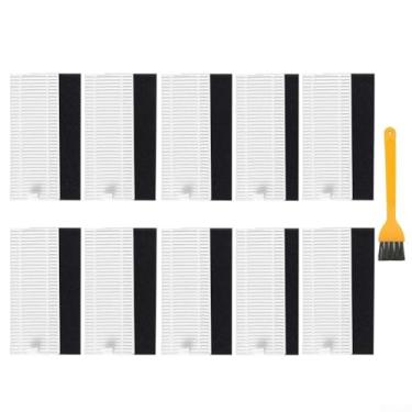 Imagem de 10 filtros de substituição para Tikom G8000/G8000 Pro e para acessórios de aspirador de pó robô Honiture G2