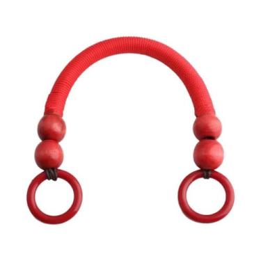 Imagem de Alças De Bolsa Com Cabo De Madeira Em 10 Cores, 2 Peças, Alças De Bols