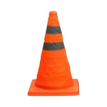 Imagem de Cone De Trânsito Refletivo Dobrável Telescópico Em Tecido Oxford Para 