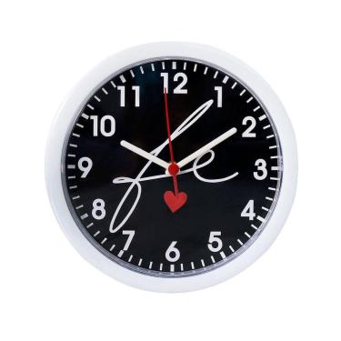 Imagem de Relógio De Parede De Plástico 25cm