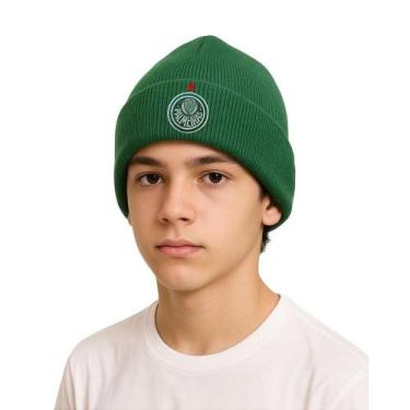 Imagem de Gorro Palmeiras Tricot Verde Juvenil Oficial