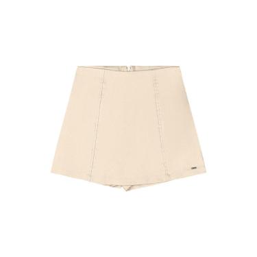 Imagem de Short-Saia Juvenil em Tecido Bengaline Gloss-Feminino