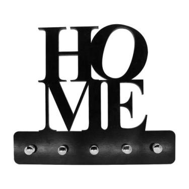 Imagem de Porta Chaves C/ Pinus Mdf Multiuso Cozinha Sala Enfeites - Decoraset