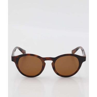 Imagem de Óculos de Sol Feminino Redondo Marisa Marrom-18301, UN, Marrom