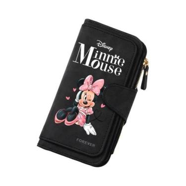 Imagem de Carteira Feminina Mickey Minnie, Bolsa Para Cartões E Moedas, Presente