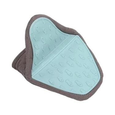 Imagem de Luvas De Silicone Em Formato De Peixe Para Forno, Anti-Queimadura, Luv