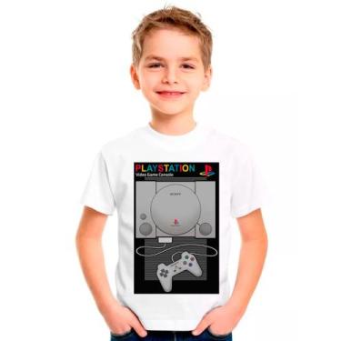 Imagem de Camiseta PLAYSTATION Games Jogos Moda Infantil Roupa Criança 02 - DESI
