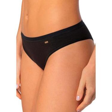 Imagem de Calcinha Tanga Lupo Loba 40354-001 Algodão T. P/GG, P, 9990, Preto