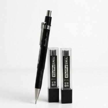 Imagem de Conjunto Lapiseira 0.5mm Confort Plus Mais 2 Estojos De Grafite 0.5mm 