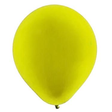 Imagem de Balão de Látex Neon Amarelo - 9 Polegadas - 25 Unidades - Art-Latex