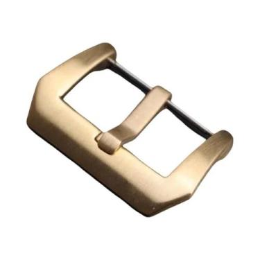 Imagem de Fivela De Cobre Puro Oxidado Vintage 18MM 20MM 22MM 24MM 26MM Para Pul