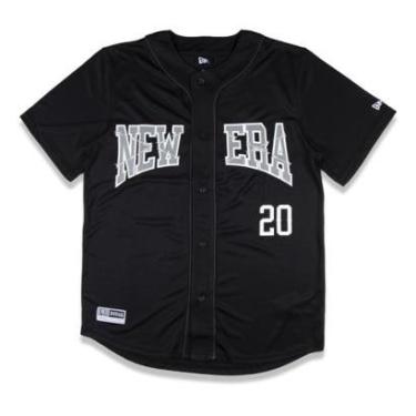 Imagem de CAMISETA NEW ERA JERSEY BRANDED PRETO-Masculino