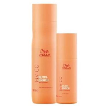 Imagem de Kit Shampoo + Wonder Balm Wella Professionals Invigo Nutri-Enrich-Unissex