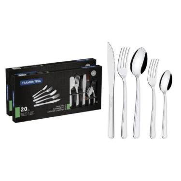 Imagem de Faqueiro Tramontina Aço Inox Buzios 40 Peças