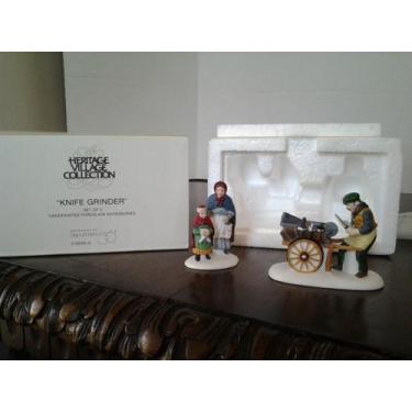 Imagem de Conjunto de 2 trituradores de facas Miniature Village New England - Ne