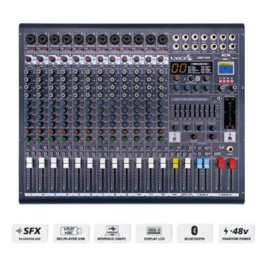 Imagem de Mesa De Som Com 16 Entradas 4 Aux 2 Saida Sub Lyco Lms1604