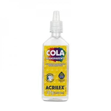 Imagem de Cola transparente 37g sem cor    acrilex   199370000
