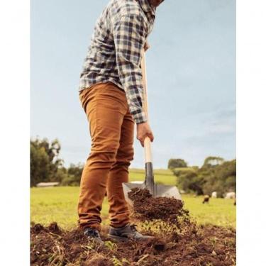 Imagem de Pá De Bico Tramontina Leve Em Aço Com Cabo De Madeira 120cm 459-30