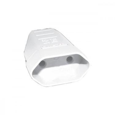 Imagem de Pino Femea Luster 2 Polos 10A. Blister Branco 10771