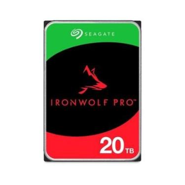 Imagem de HD Seagate Ironwolf Pro, 20TB, SATA, 7200 RPM - ST20000NT001-Unissex