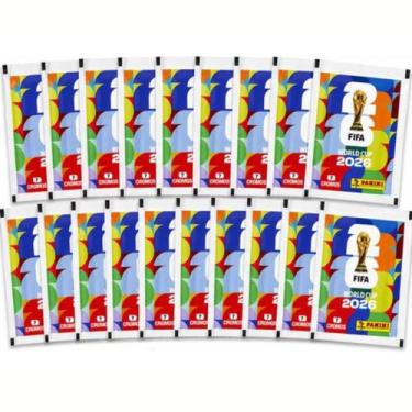Imagem de 20 Pacotes De Figurinha Do Album Da Copa 2026-105 Figurinhas Word Cup 