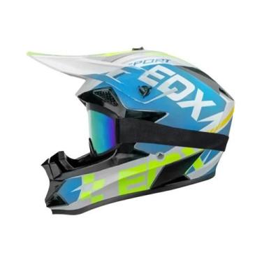 Imagem de Capacete Universal Integral Para Motocicleta Para Crianças E Adultos C