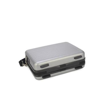 Imagem de Pasta Executiva Abs Com Cadeado Porta Notebook - Polo King, Prata
