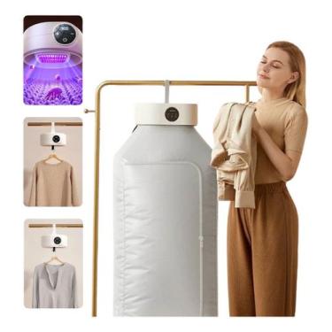 Imagem de Secadora de Roupas Portátil Dobrável Prático Seca Roupa Seca e Desamas