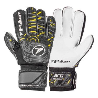 Imagem de Luva De Goleiro Poker Futebol De Campo Training Wave Junior Multicores