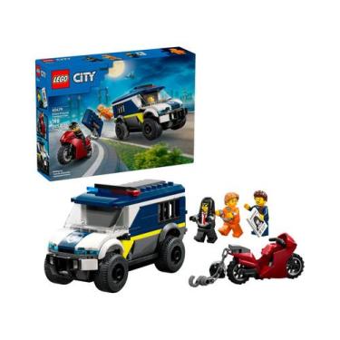 Imagem de LEGO City Van de Prisioneiros da Polícia 60479  - 198 Peças