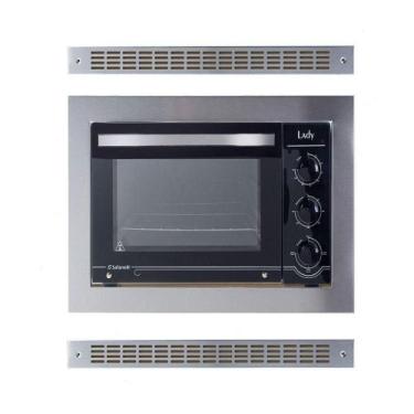 Imagem de Forno Elétrico de Embutir 45L Lady Safanelli Preto 110V, 110V