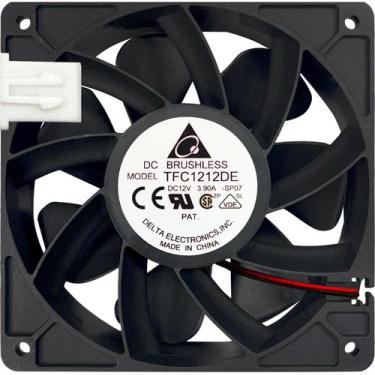 Imagem de Cooler TFC1212DE 12V 3.90A 46.8W 2L 2P 120X120X38MM A1 - Delta Eletron